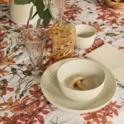 Alix D. Reynis Column Calotte Plate Ceramics