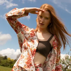 Bertioli By Thyme Silkwear Silk Shirt In Wild Rose With Stripe 9 Bertioli By Thyme Silkwear Silk Shirt In Wild Rose With Stripe