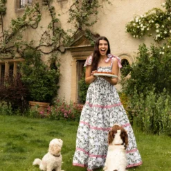 Flora Sardalos Patmos Dress - Olive Womenswear