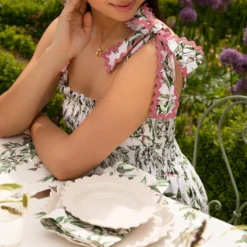 Flora Sardalos Patmos Dress - Olive Womenswear