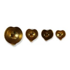 Thyme Ceramics Shiny Gold Heart Bowl
