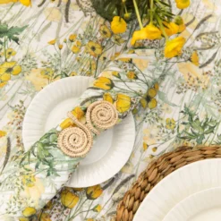 Bertioli By Thyme Table Linens Buttercup Linen Napkin