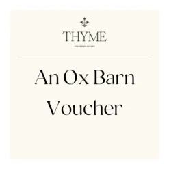 Take-a-little-thyme Experience Thyme Voucher For The Ox Barn