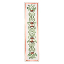 Bertioli By Thyme Tiger Moth & Stinging Nettle Table Runner