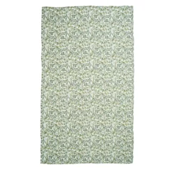 Bertioli By Thyme Hellebore Leaves Linen Table Cloth Table Linens