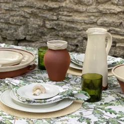 Thyme Ceramics Medium Farmhouse Water Jug In White 8 Thyme Ceramics Medium Farmhouse Water Jug In White