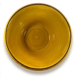 Thyme Farmhouse Bowl In Honey Ceramics