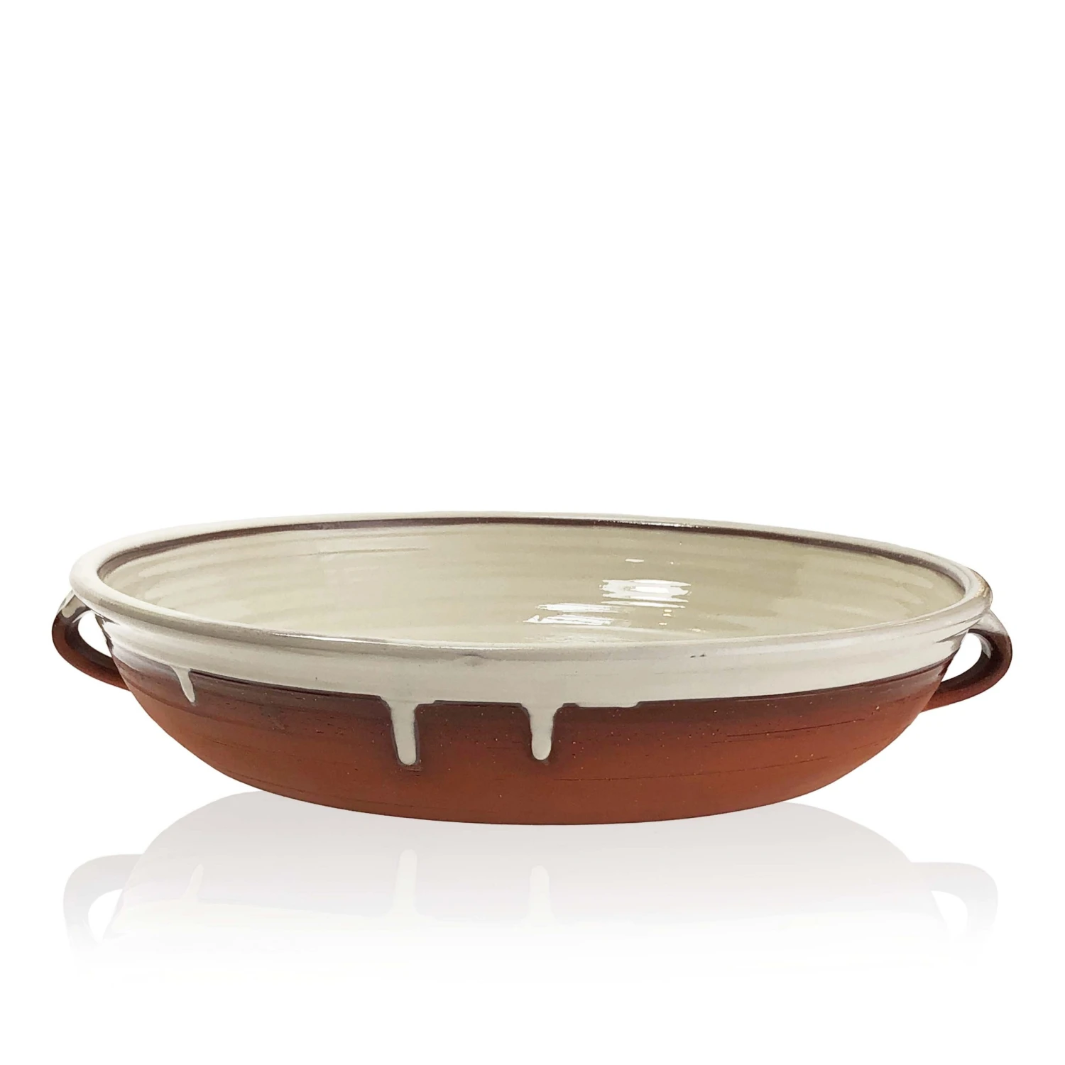 Thyme Ceramics Farmhouse Cassoulet Dish Cream 3 Thyme Ceramics Farmhouse Cassoulet Dish Cream