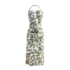 Bertioli By Thyme Aprons Cobnut Printed Linen Apron