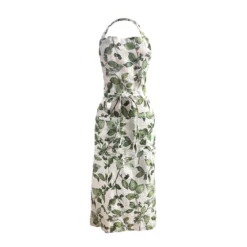 Bertioli By Thyme Aprons Cobnut Printed Linen Apron