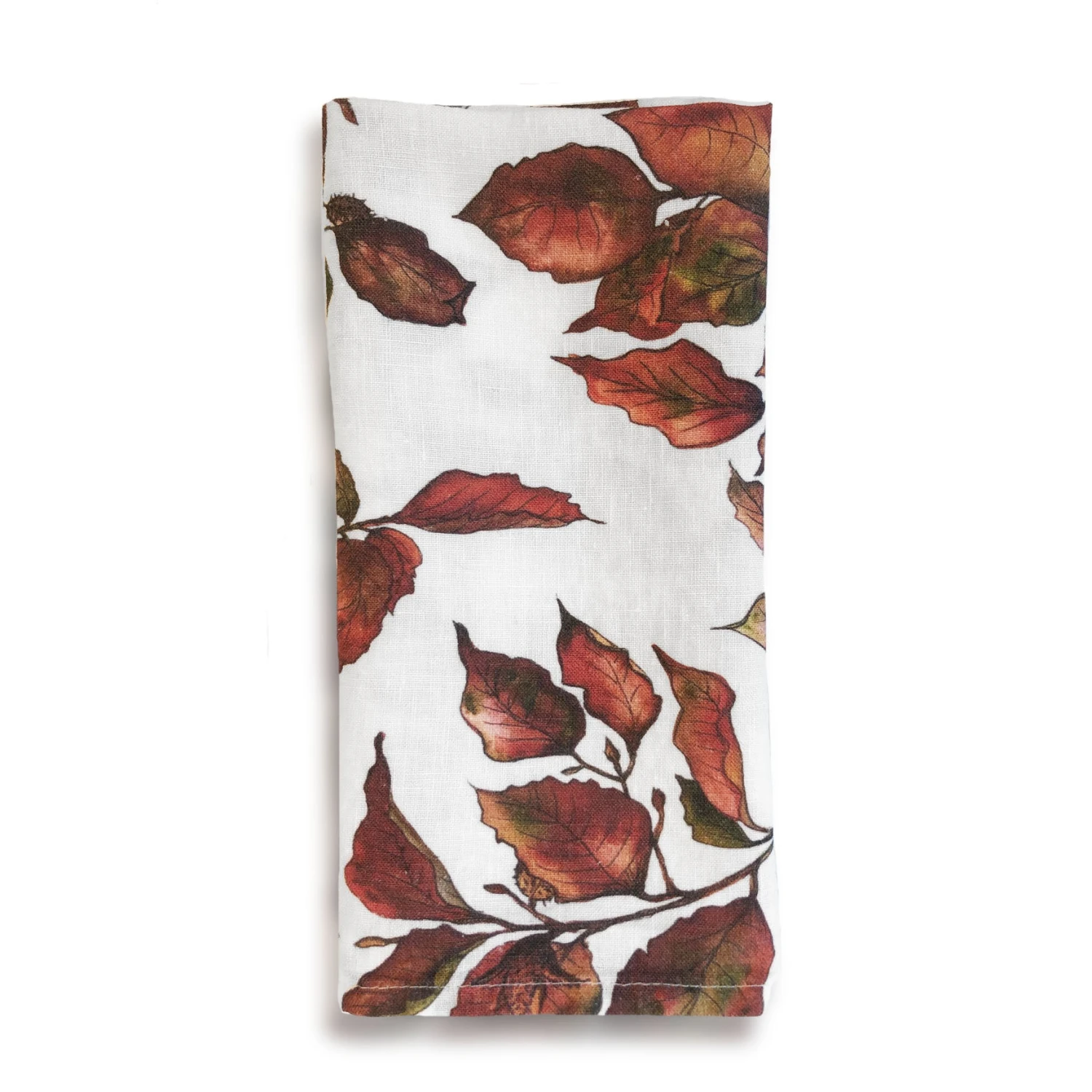 Bertioli By Thyme Copper Beech Linen Napkin Table Linens 4 Bertioli By Thyme Copper Beech Linen Napkin Table Linens