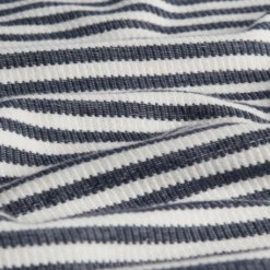 Wax London Stripe T-shirt - Navy/Ecru Menswear