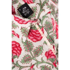 Wild Rose Menswear Block Printed Shirt-Kibobakasi