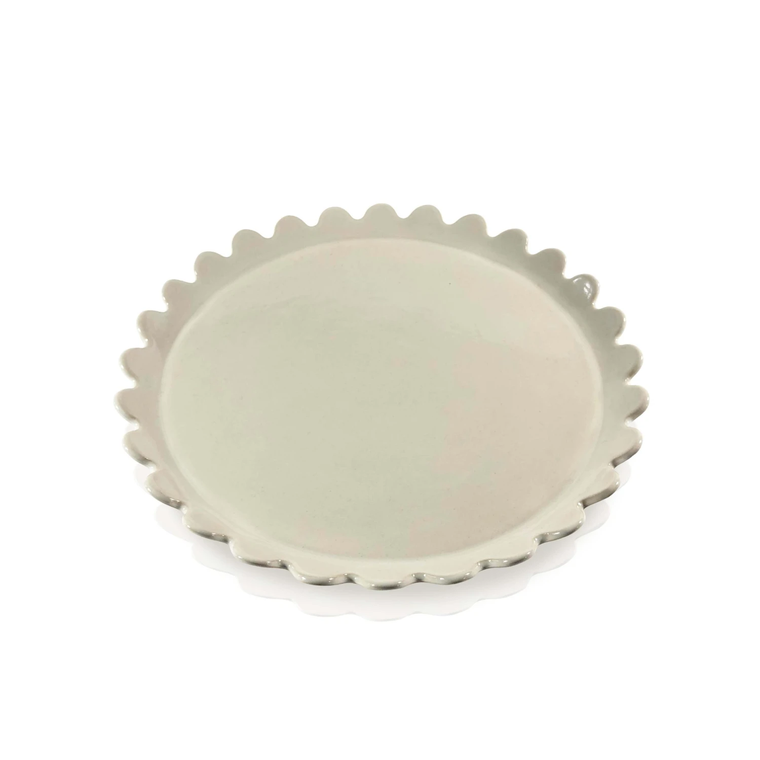 KCHossack Daisy Dinner Plate - White Ceramics 3 KCHossack Daisy Dinner Plate - White Ceramics