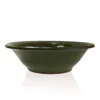 Thyme Ceramics Farmhouse Bowl With Text In Green 2 Thyme Ceramics Farmhouse Bowl With Text In Green
