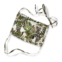 Bertioli By Thyme Silk Face Mask In Fern