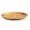 Thyme Hand Turned Wooden Dinner Plate 2 Thyme Hand Turned Wooden Dinner Plate