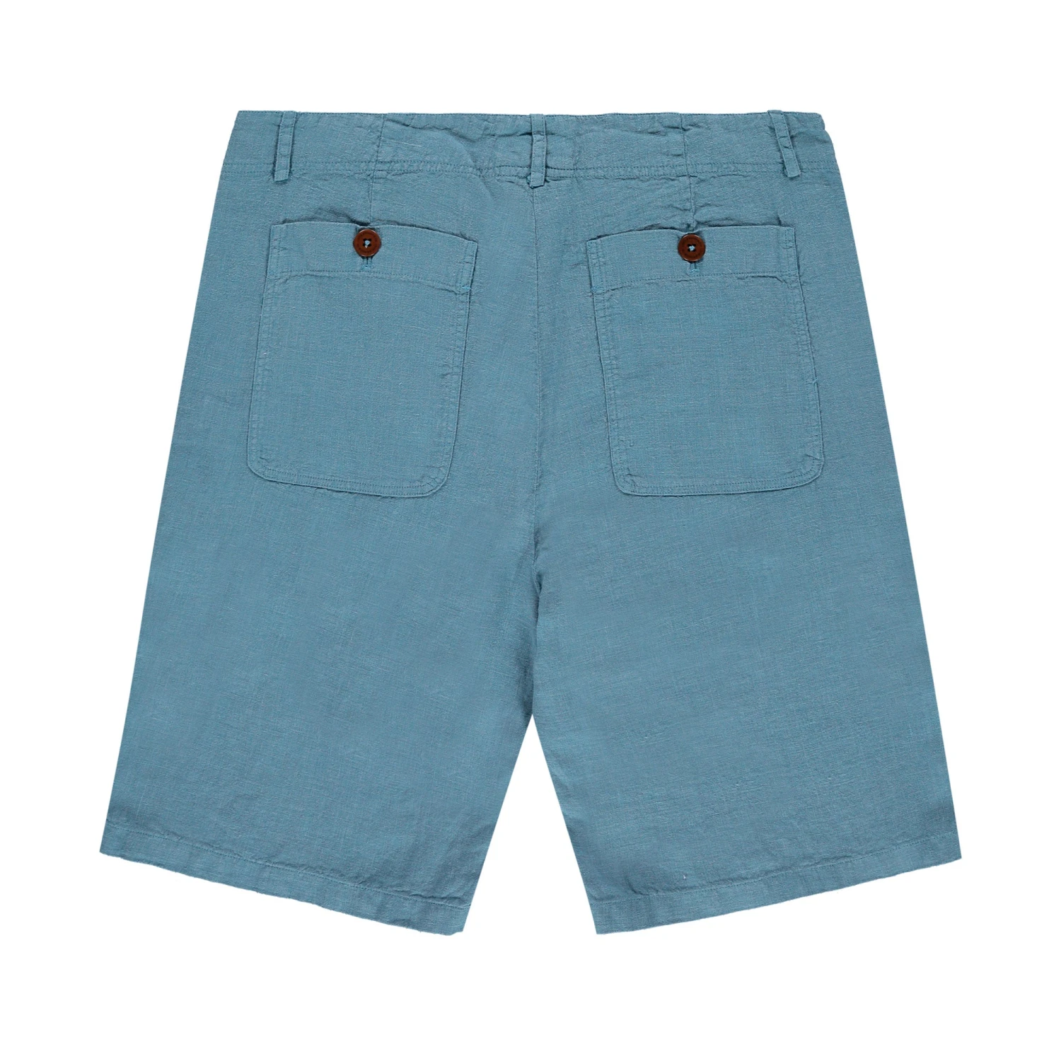 Love Brand Linen Shorts In French Blue 4 Love Brand Linen Shorts In French Blue