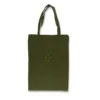 Bertioli By Thyme Embroidered Book Bag In Dark Green Bags & Baskets