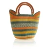 Mmaa Social Monica Hand Basket In Orange/Yellow/Blue 1 Mmaa Social Monica Hand Basket In Orange/Yellow/Blue
