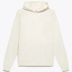 Wax London Buxton Hoodie - Ecru Menswear