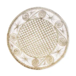 Colombia Collective Sandra Woven Palm Placemat - Natural