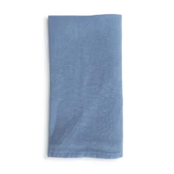 Bertioli By Thyme Table Linens Light Blue Linen Napkin