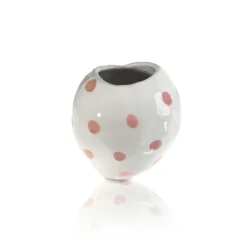 Lomito Vases Vase With Pink Dots