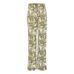 Cheap Take-a-little-thyme Store 17 Bertioli By Thyme Silkwear Silk Trousers In Fern With Stripe