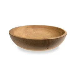 Thyme Hand Turned Wooden Dinner Bowl