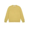 Mandkhai Mens Round Neck Jumper In Yellow Menswear