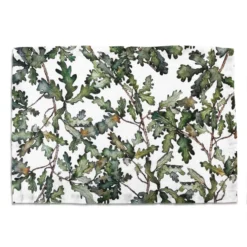 Bertioli By Thyme Table Linens Oak Leaf Linen Placemat