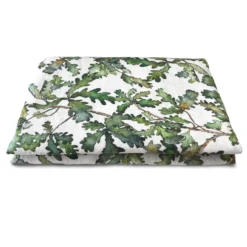 Bertioli By Thyme Oak Leaf Linen Table Cloth Table Linens 11 Bertioli By Thyme Oak Leaf Linen Table Cloth Table Linens