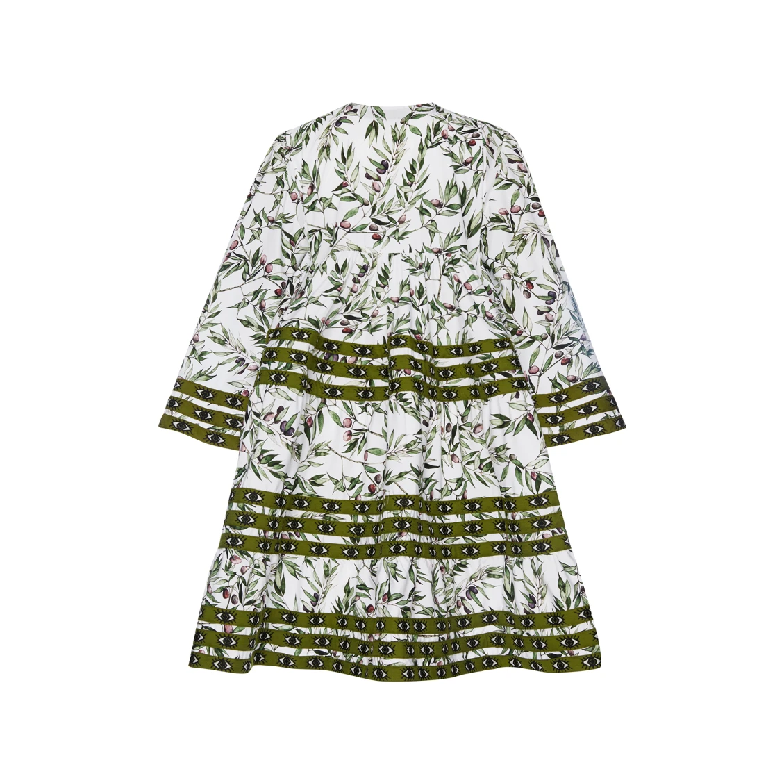 Flora Sardalos Hydra Dress - Olive Womenswear 4 Flora Sardalos Hydra Dress - Olive Womenswear