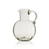 Thyme Optic Glass Water Jug