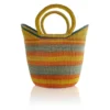 Mmaa Social Market Basket In Yellow/Orange