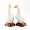 Quail Ceramics Pekin Duck Salt & Pepper Shakers 2 Quail Ceramics Pekin Duck Salt & Pepper Shakers