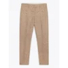 Wax London Alp Smart Check Trouser - Brown 2 Wax London Alp Smart Check Trouser - Brown