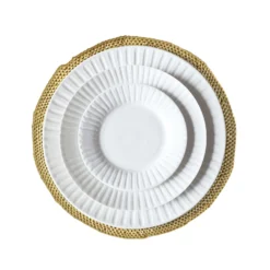 Mmaa Social Natural Hand Woven Straw Placemat