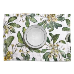 Bertioli By Thyme Primrose Linen Placemat
