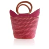 Mmaa Social Market Basket In Pink Bags & Baskets 2 Mmaa Social Market Basket In Pink Bags & Baskets
