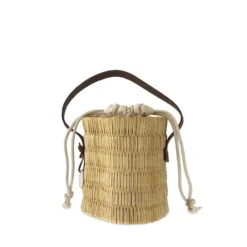 Toino Abel Handwoven Reed Bucket Bag Bags & Baskets