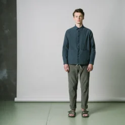 Kestin Armadale Overshirt In Graphite Menswear