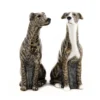 Quail Greyhound Brindle Salt & Pepper Shakers Ceramics 1 Quail Greyhound Brindle Salt & Pepper Shakers Ceramics