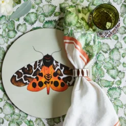 Bertioli By Thyme Tiger Moth & Stinging Nettle Napkin