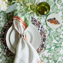 Bell Hutley Placemats Mottled Tiger Moth Placemat 8 Bell Hutley Placemats Mottled Tiger Moth Placemat
