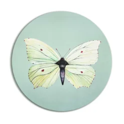 Bell Hutley Placemats Brimstone Butterfly Placemat - Green