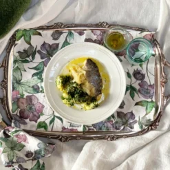 Bertioli By Thyme Hellebore Linen Placemat Table Linens