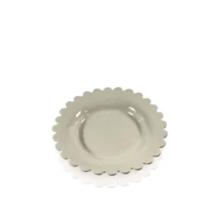 KCHossack Daisy Shallow Bowl - White