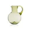 Thyme Simple Green Glass Water Jug Glassware